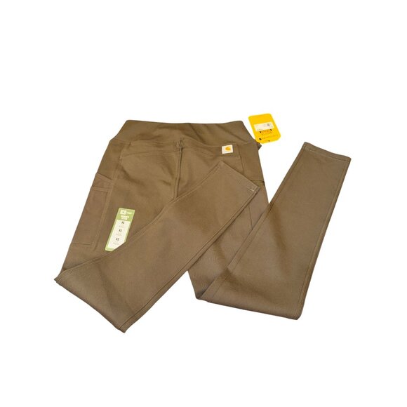 Carhartt Womens Rugged Flex Brown Utility Legging Xs - Picture 9 of 11